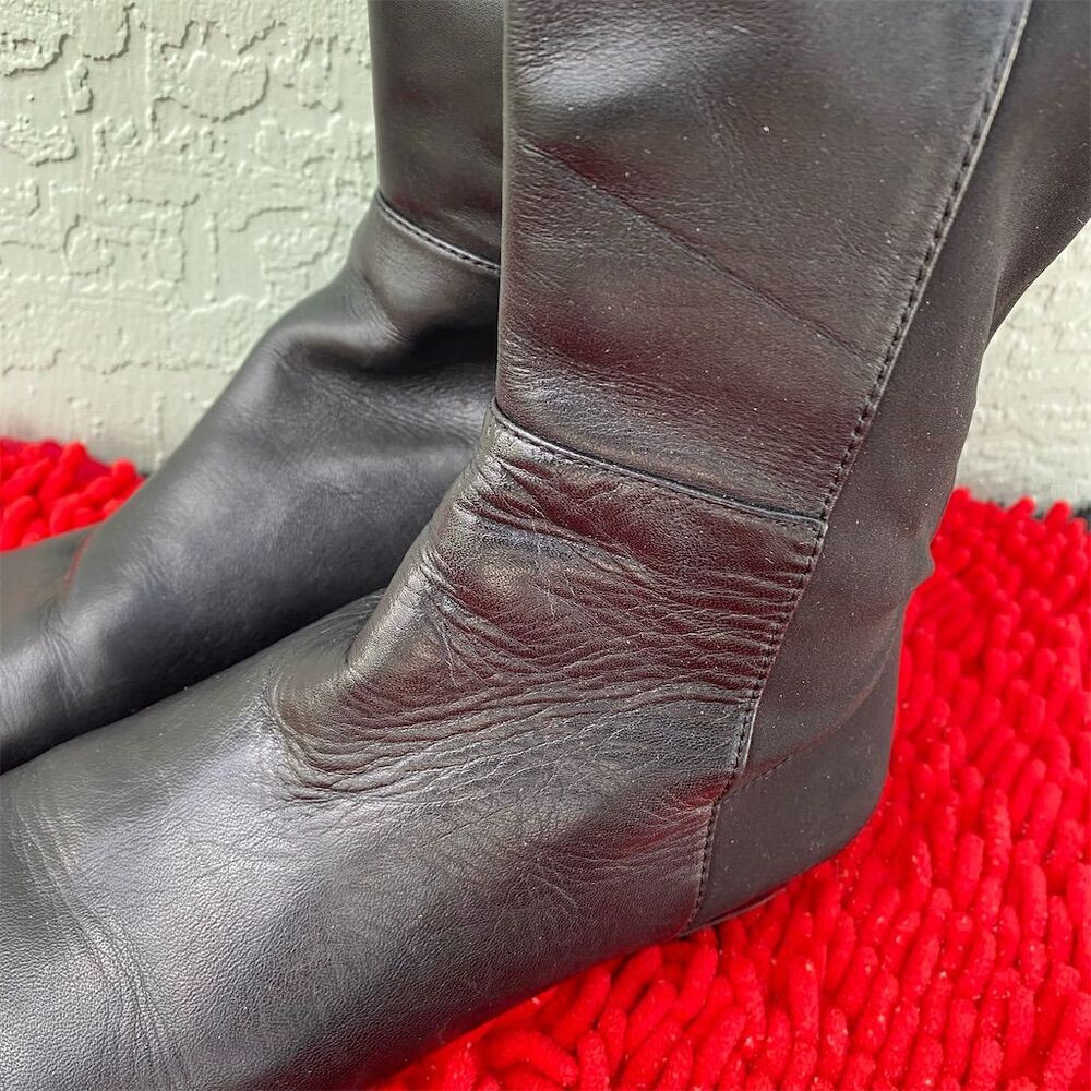 Vince Camuto Women's Black Over The Knee Boots Size 6.5 - Picture 4 of 11
